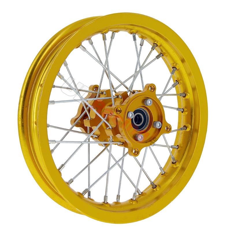 Felge dirt bike hinten 12'' (CNC) hochwertig, Ersatzteile Dirt bike