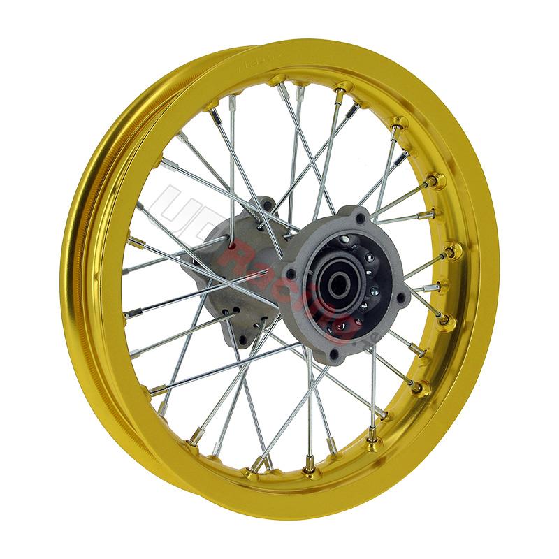 Felge hinten 12'', gold, fr dirt bike (Typ 2), Ersatzteile Dirt bike