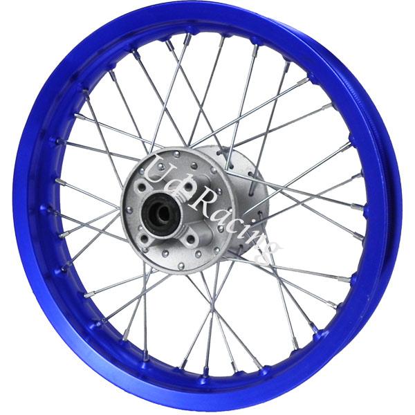 Felge hinten 14'' blau fr dirt bike (Typ 1), Ersatzteile Dirt bike