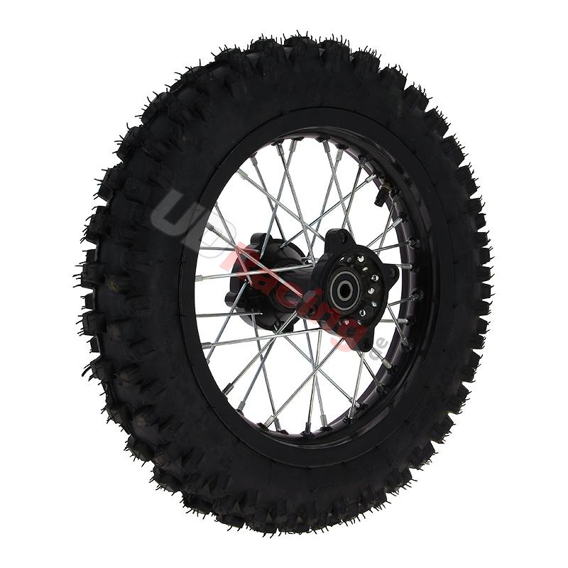 Rad hinten 12', schwarz, fr dirt bike AGB29, Ersatzteile Dirt bike