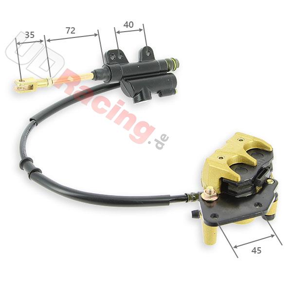 Bremse hinten fr dirt bike AGB29, Ersatzteile Dirt bike