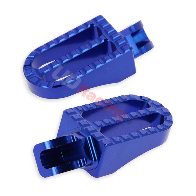Furasten aus Alu Tuning fr dirt bike, blau, Ersatzteile Dirt bike