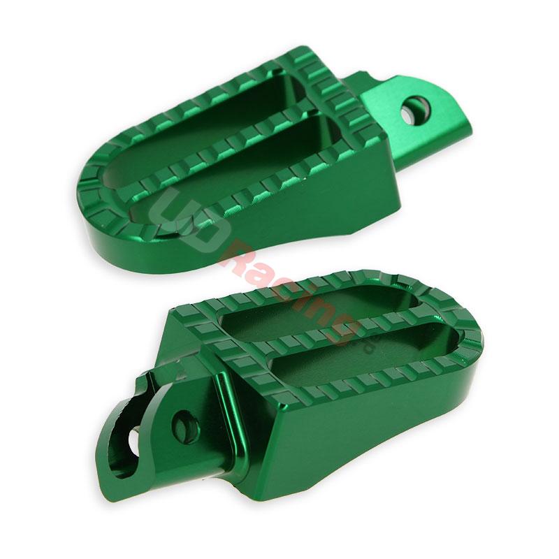 Furasten aus Aluminium Tuning fr dirt bike, grn, Ersatzteile Dirt bike