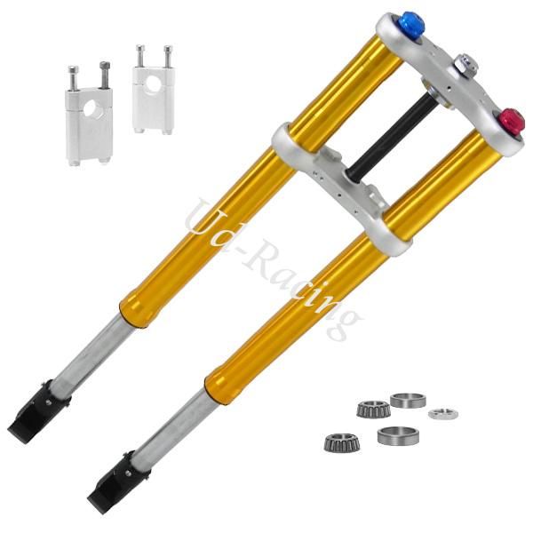 Gabel komplett dirt bike, Qualittsprodukt (Fr 15mm Radachsen, 845mm), Ersatzteile Dirt bike