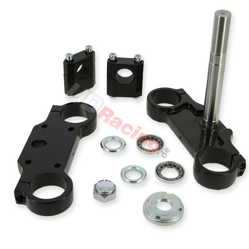 Gabelbrcke komplett 45x48x160  fr dirt bike (typ2) - SCHWARZ, Ersatzteile Dirt bike