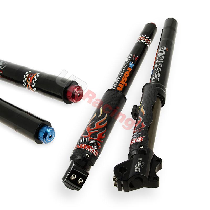 Gabelholme FASTACE 645mm, 12mm Radachsen - Schwarz, Ersatzteile Dirt bike
