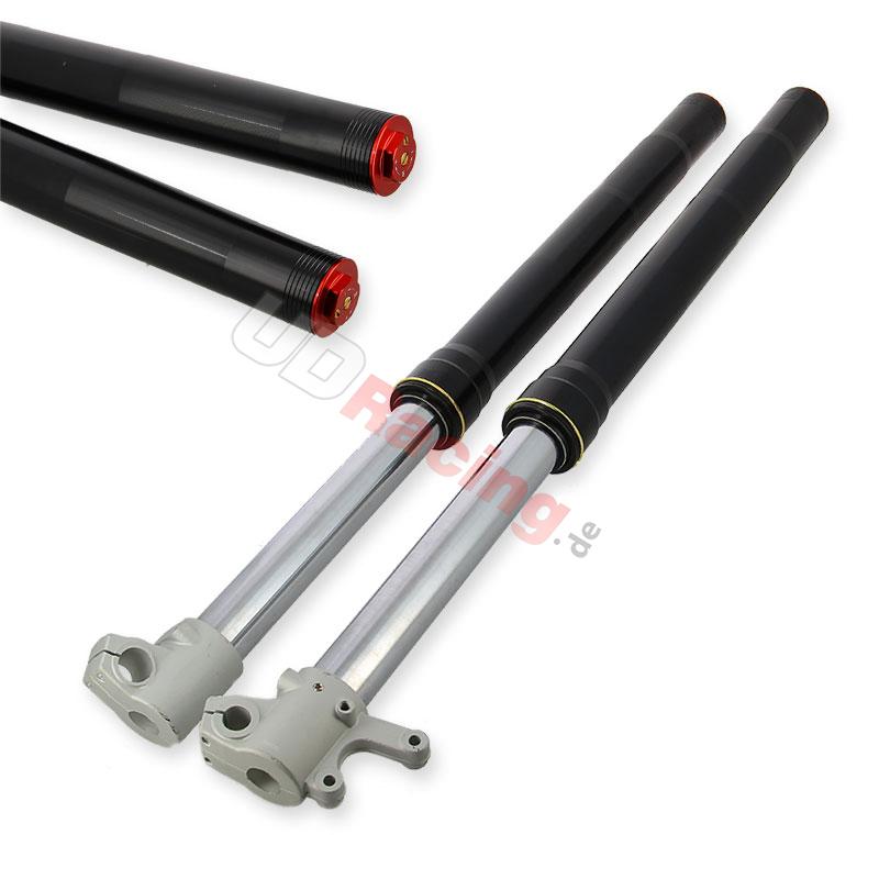 Gabelholme Qualittsprodukt  735mm, einzige Einstellung, 12mm Radachsen - Schwarz, Ersatzteile Dirt bike