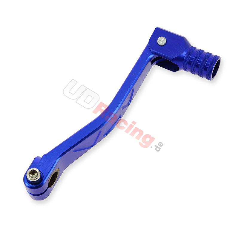 Schalthebel blau (nach Digitalbestellung (CNC) angefertigt), Ersatzteile Dirt bike