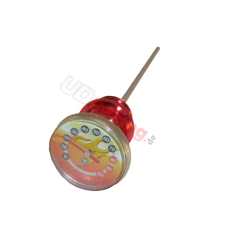 lstandmesser Tuning, rot, + Thermometer, Ersatzteile Dirt bike