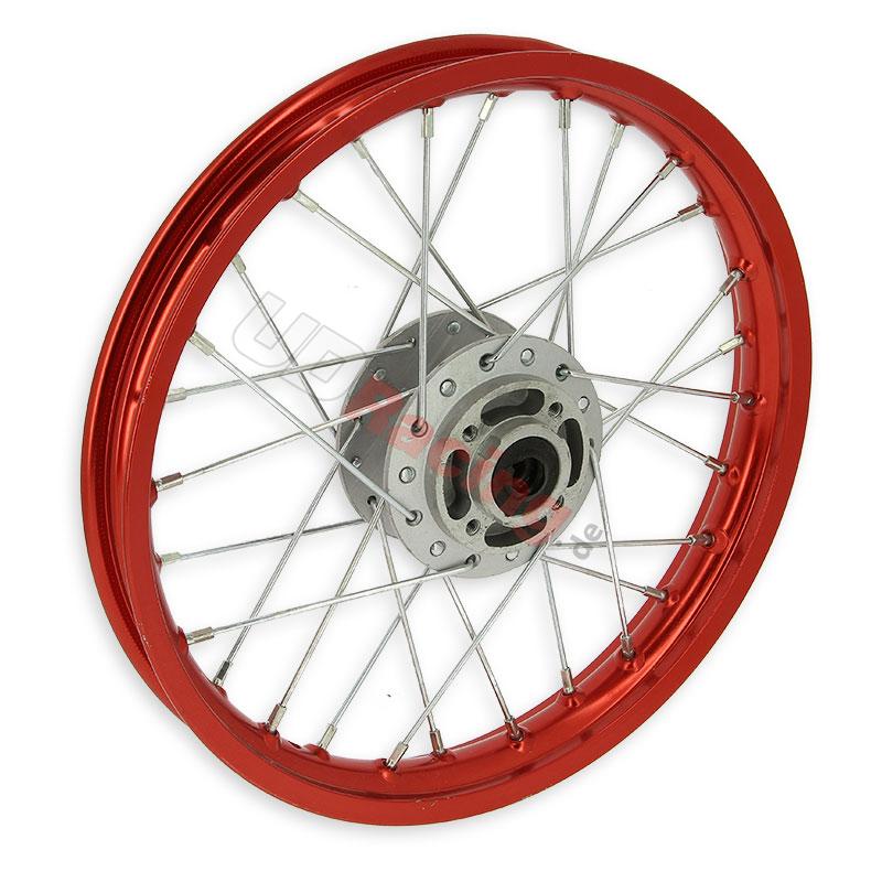 Felge vorn 14'', rot, fr dirt bike AGB27 (Typ 1), Ersatzteile Dirt bike