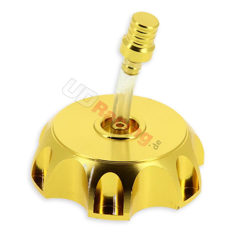Tankdeckel, gold, fr dirt bike Tuning, Ersatzteile Dirt bike