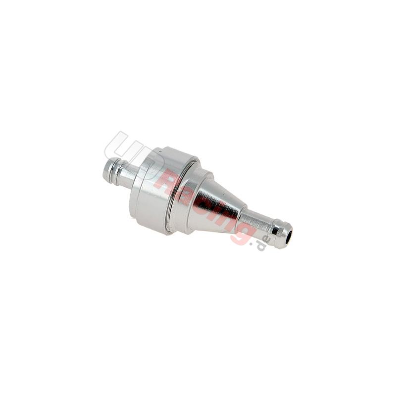 Benzinfilter zerlegbar Qualit�tsprodukt (Typ 1) Silber, Ersatzteile Dirt bike