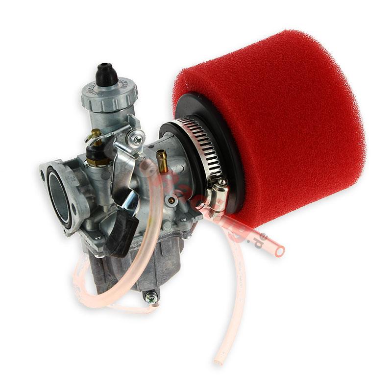 Vergaser Mikuni 26 mm dirt bike + rot Filter, Ersatzteile Dirt bike