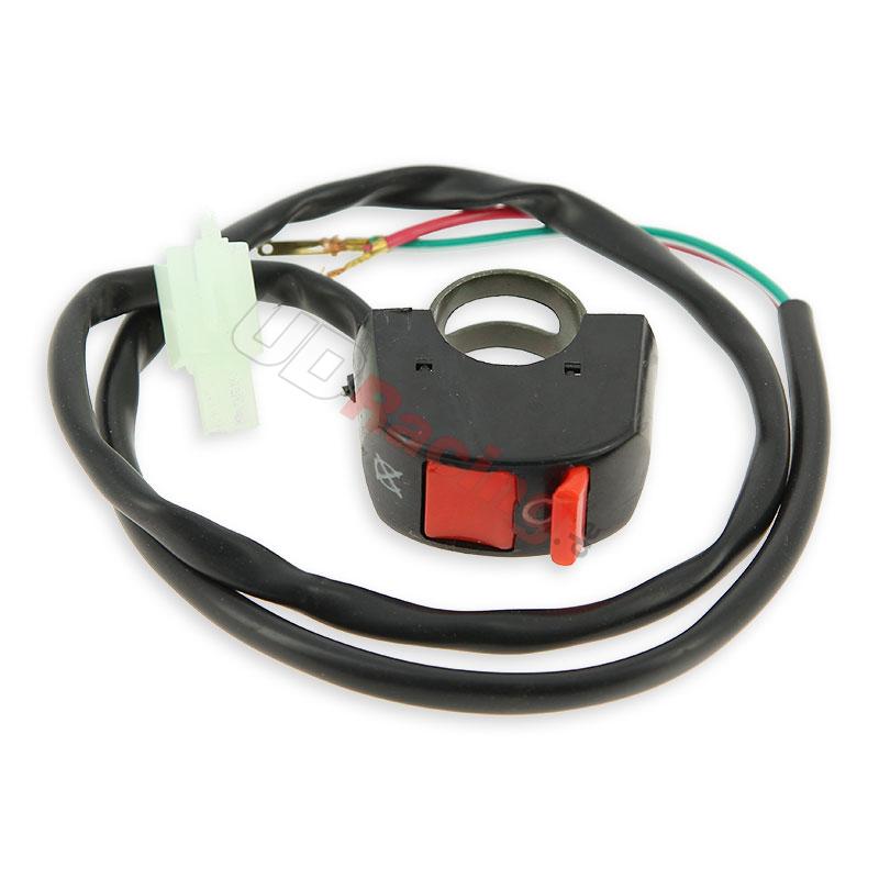 Schalter Kurzschlussknopf Quad, Teile ATV 110cc  - 125cc