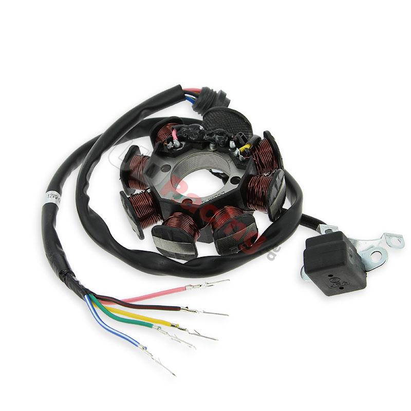Vertikalmotor Stator 125, 150 Lifan, Teile ATV 110cc - 125cc Vertikalmotor Stator 125, 150 Lifan, Teile ATV 110cc - 125cc