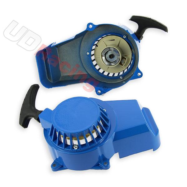 Seilzugstarter mini moto cross + Aluritzel fr - Blau, Pocket Cross Teile