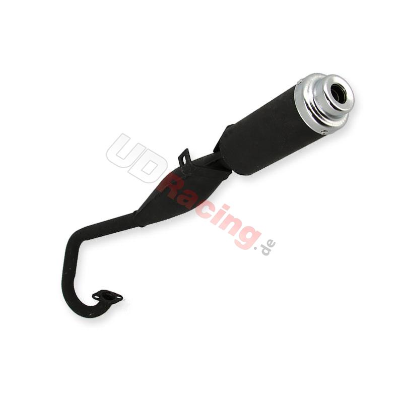 Auspuff original pocket quad Silber (typ2), Pocket quad Teile