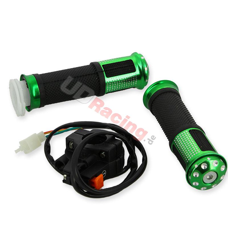 Griffe Tuning mit Ausschalter grn fr Pocket Cross Teile, Pocket Cross Teile