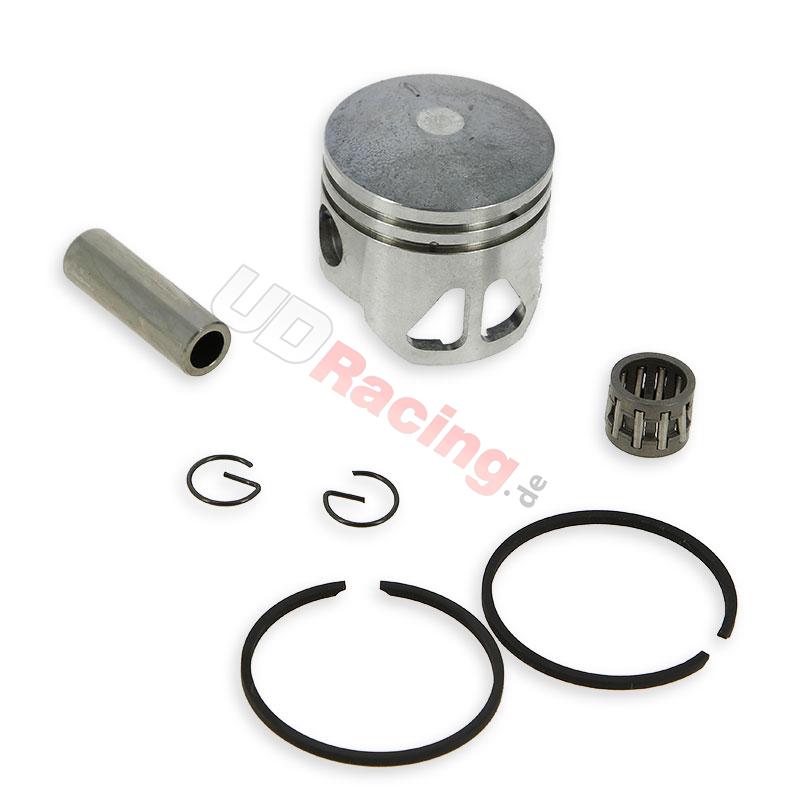 Kolben-Satz Racing 44 mm, Bolzen 12mm (2 Kolbenfenster), Ersatzteile Pocket bike