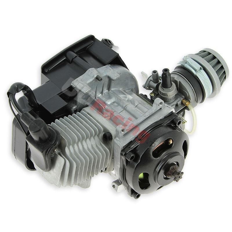 Motor komplett 47 ccm + Filter Racing, Ersatzteile Pocket bike