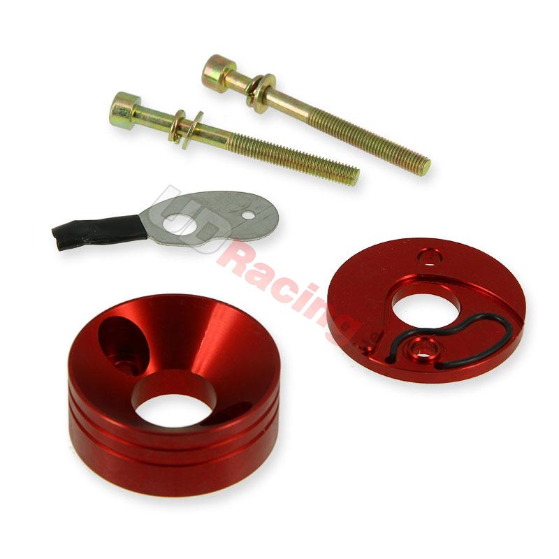 Adapter fr Luftfilter 30 mm + integrierter Starter (Rot), Ersatzteile Pocket bike