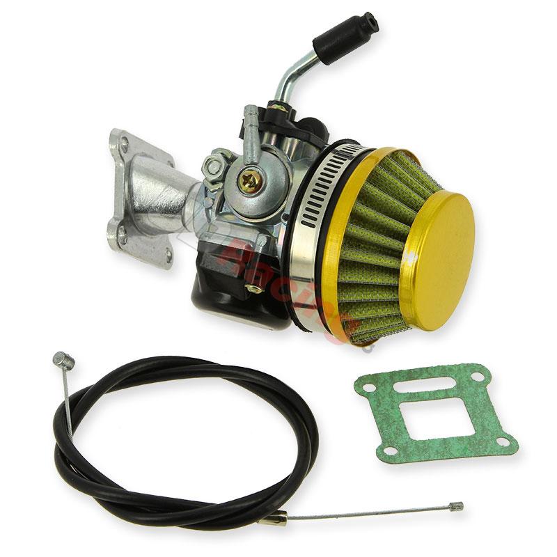 Vergaser-Set 15  (gold) fr Pocket ATV, Pocket quad Teile