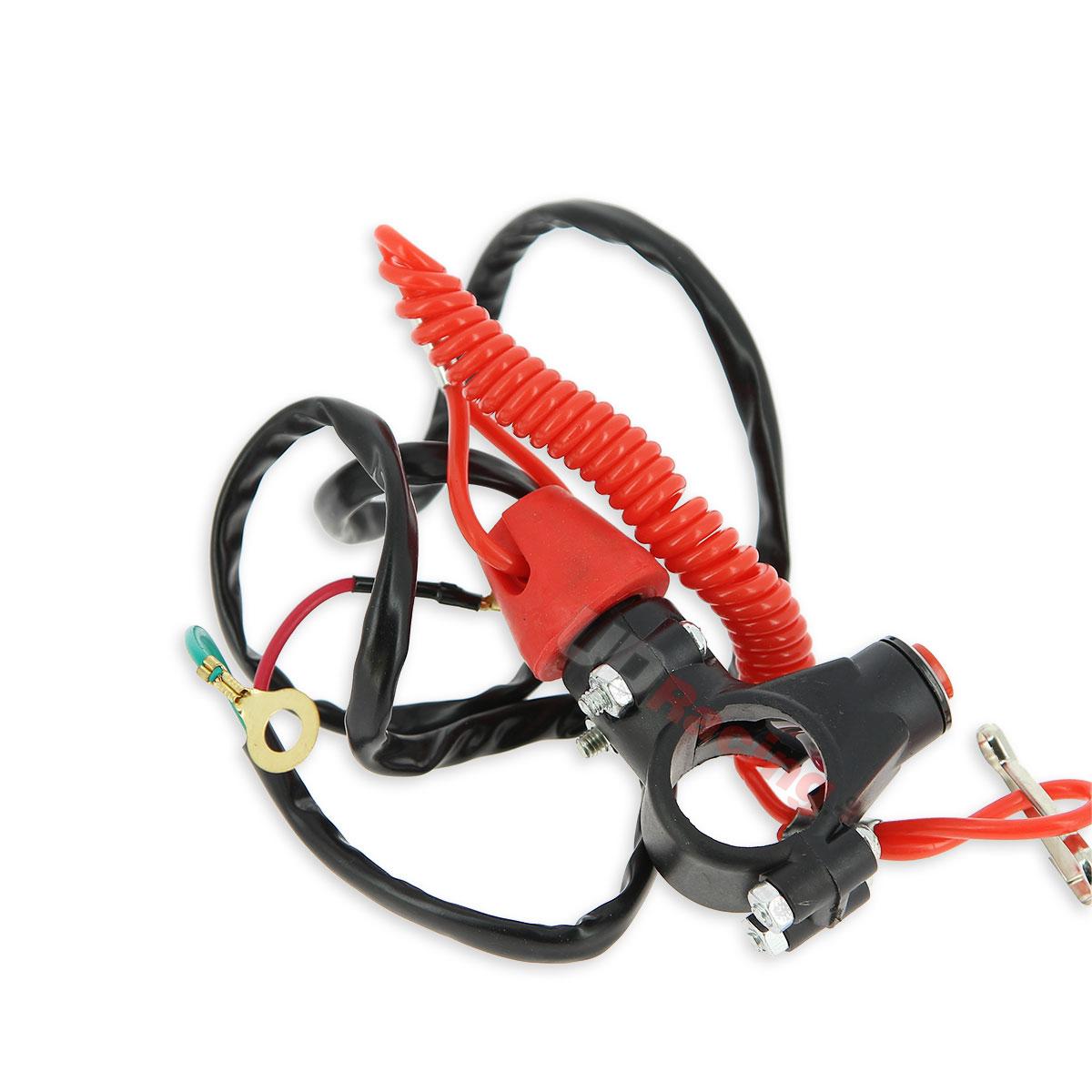 Ausschalter Automatik fr pocket bike, Rot, Ersatzteile Pocket bike