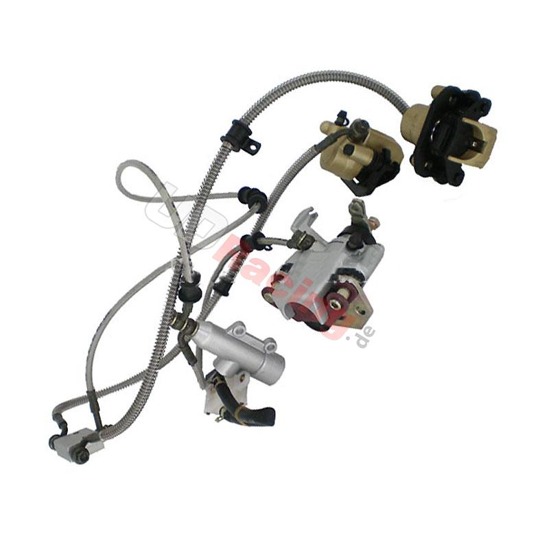 Hydraulikbremsen-Kit komplett fr Quad Shineray 300 ccm ST-4E, Ersatzteile Quad Shineray 300