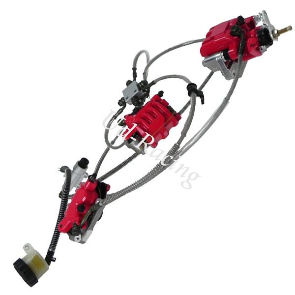 Hydraulische Bremsen-Satz Quad Shineray 300ccm STE (Racing abfertigung), Ersatzteile Quad Shineray 300