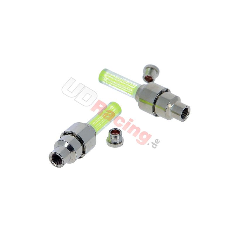 Ventilstpsel, 2 Stk, neon, Ersatzteile Quad Shineray 300