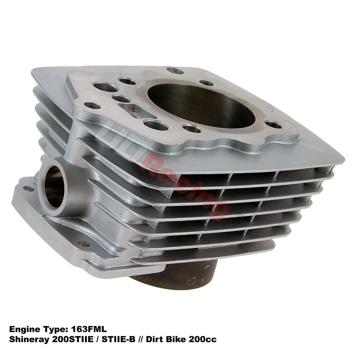 Zylinder fr Quad Shineray 200 ccm STIIE, STIIE-B 163FML (63mm) Alu, Ersatzteile Shineray 200STIIE und STIIEB