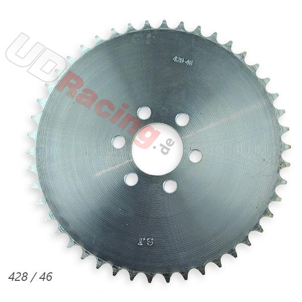 Kettenkranz fr Quad Shineray 200 ccm STIIE 46 Z (Kette 428), Ersatzteile Shineray 200STIIE und STIIEB