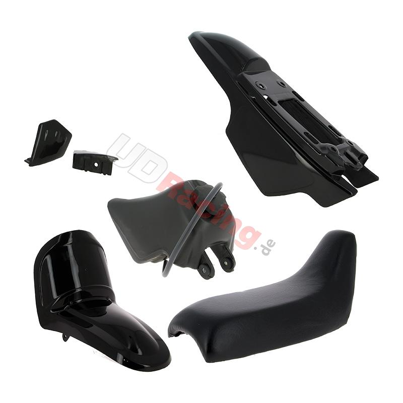 Verkleidung komplett fr Yamaha PW50 (Schwarz), Ersatzteile YAMAHA PW50