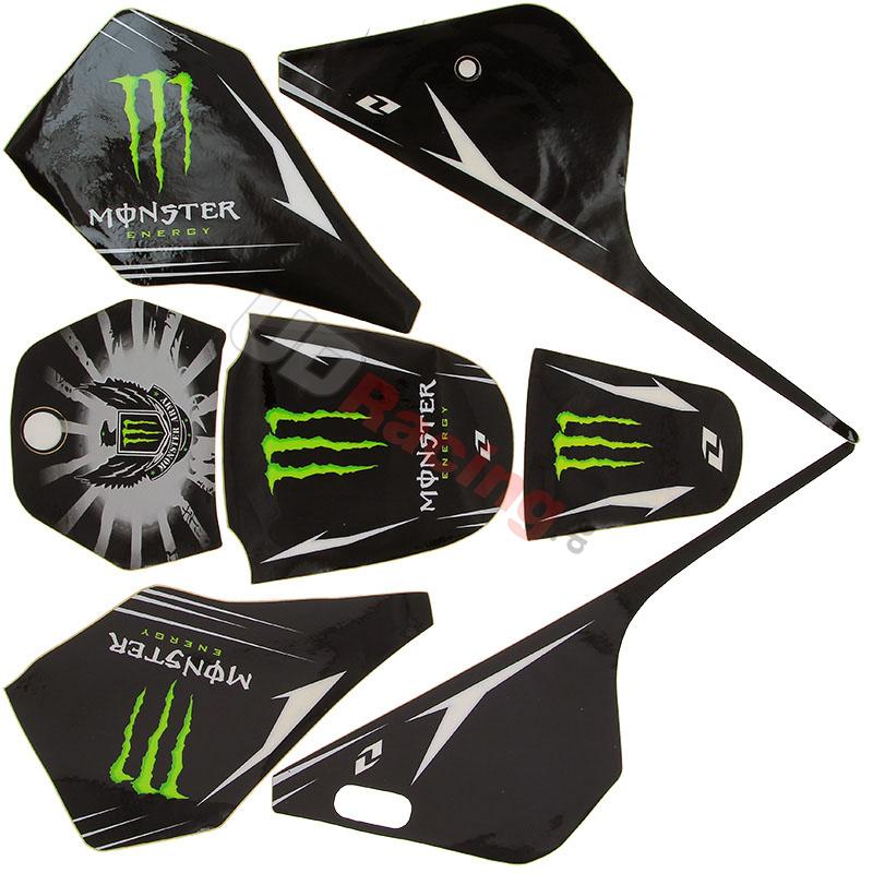 Dekor-Kit 3M fr Yamaha PW80 - Typ 1, Ersatzteile YAMAHA PW80