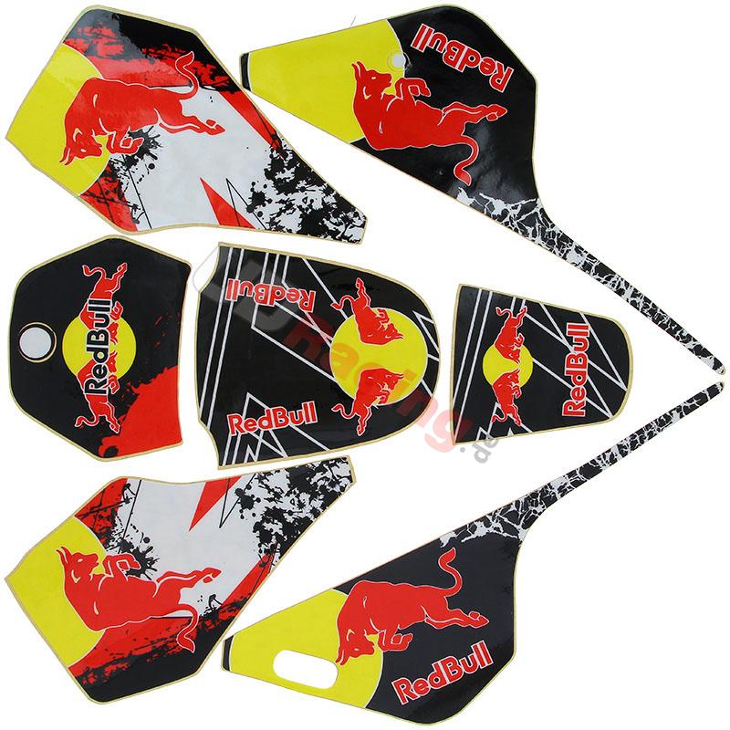 Dekor-Kit 3M fr Yamaha PW80 - Typ 2, Ersatzteile YAMAHA PW80