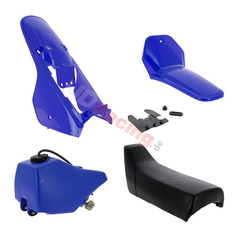 Verkleidung komplett fr Yamaha PW80 (Blau), Ersatzteile YAMAHA PW80