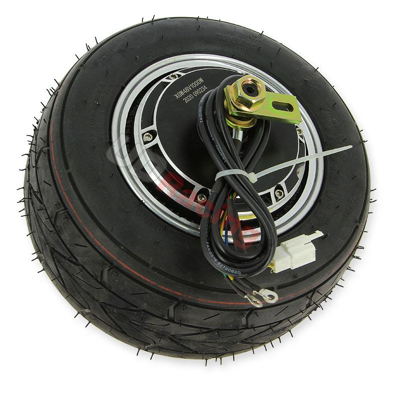 Rad hinten komplett fr  Mini Citycoco 1000w, Mini Citycoco Ersatzteile