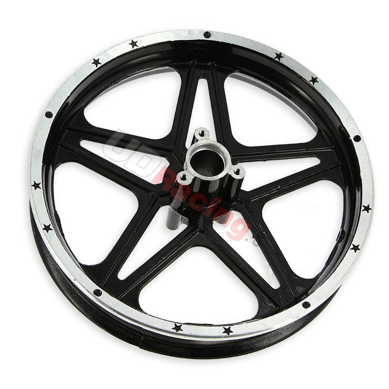 Felge vorn shwarz fr Pocket bike cross (10'', Typ 1), Pocket Cross Teile