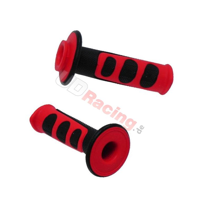 Griffe rutschfest dirt bike (rot / schwarz) Pocket Cross, Pocket Cross Teile