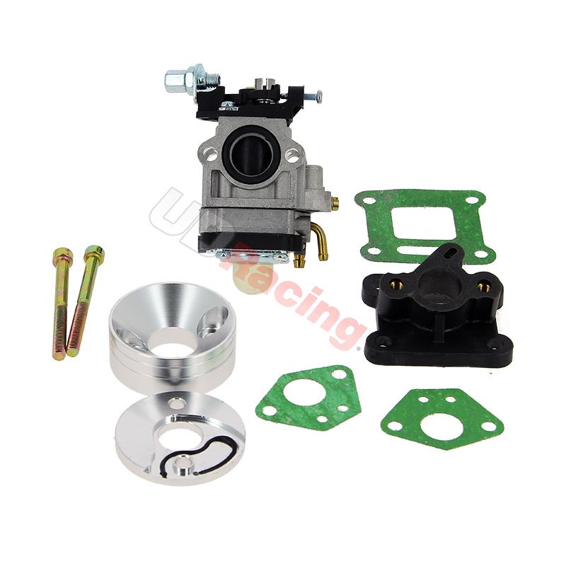 Vergaser 15 mm Hochdruck ohne Filter, Pocket Cross Teile
