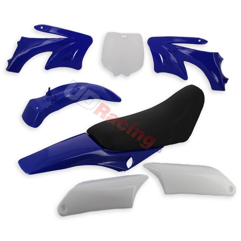 Verkleidung pocket bike cross, blau (Typ 2), Pocket Cross Teile