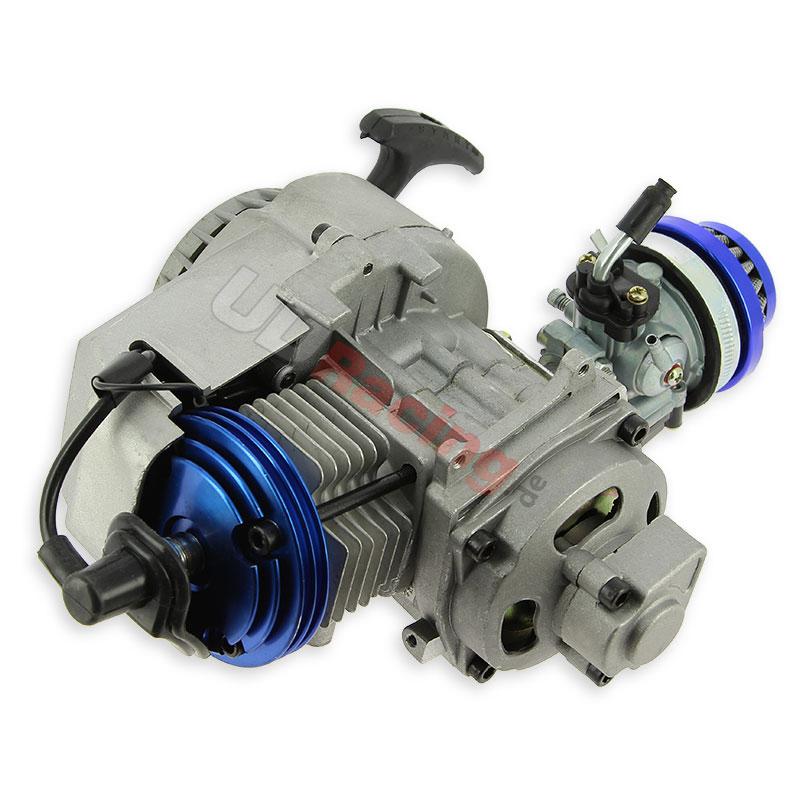 Motor 53cc UD Racing, blau, fr pocket ATV (typ 2), Pocket quad Teile