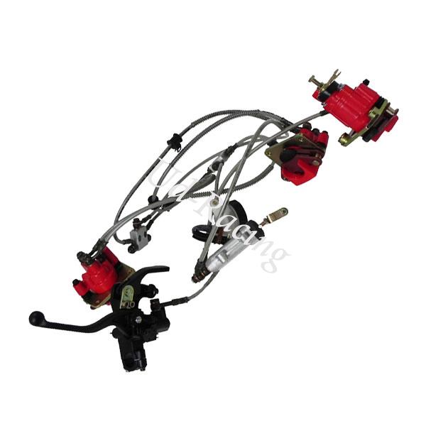Hydraulische Bremsen-Satz komplett fr Quad Shineray 350ccm ST-2E, Shineray teile 350ccm