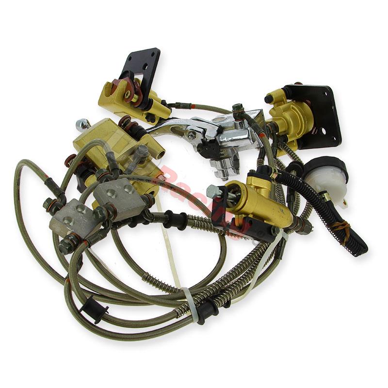 Bremsen kompletter Satz fr Quad Spy Racing 350 F1, Teile ATV SPY350F1