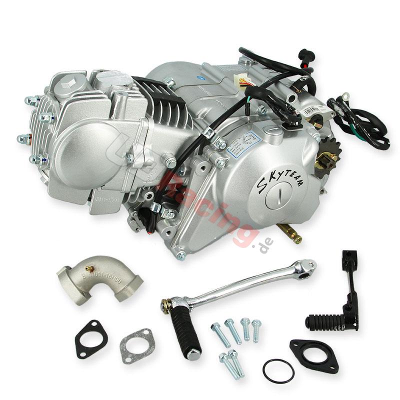 Motor 125 Bubbly Skyteam mit elektrischen Anlasser 152FMI (SEMI AUTO - 6A), Teile Bubbly Skyteam