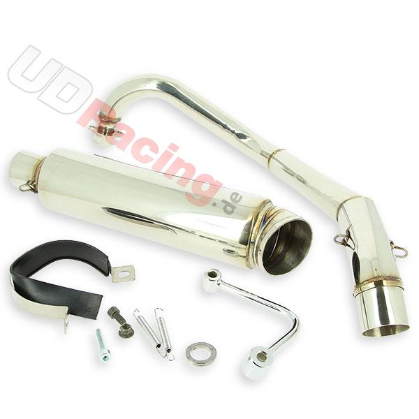 Auspuff Tuning INOX fr Monkey 125 ccm, Teile Monkey - Gorilla