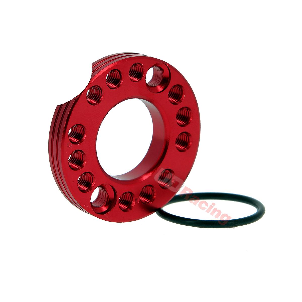 Ansaugstutzen-Anpassung Monkey / Gorilla 50 ccm - 125 ccm (Rot, 22mm, Teile Monkey - Gorilla