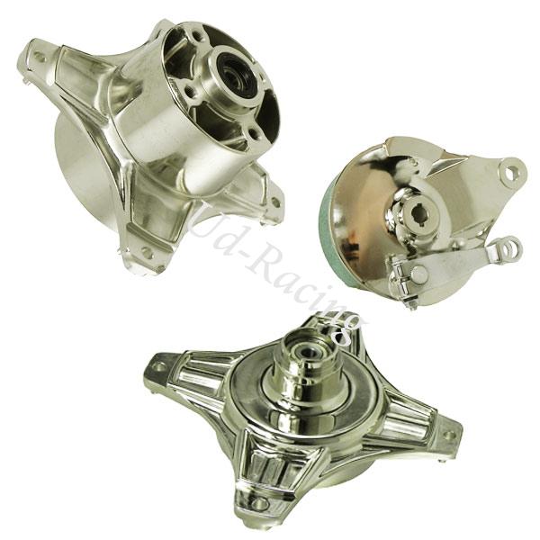 Radnabe Tuning vorn-hinten 10mm fr Pbr 50 ccm bis 125 ccm (Nickel), Teile PBR Skyteam ZB Honda