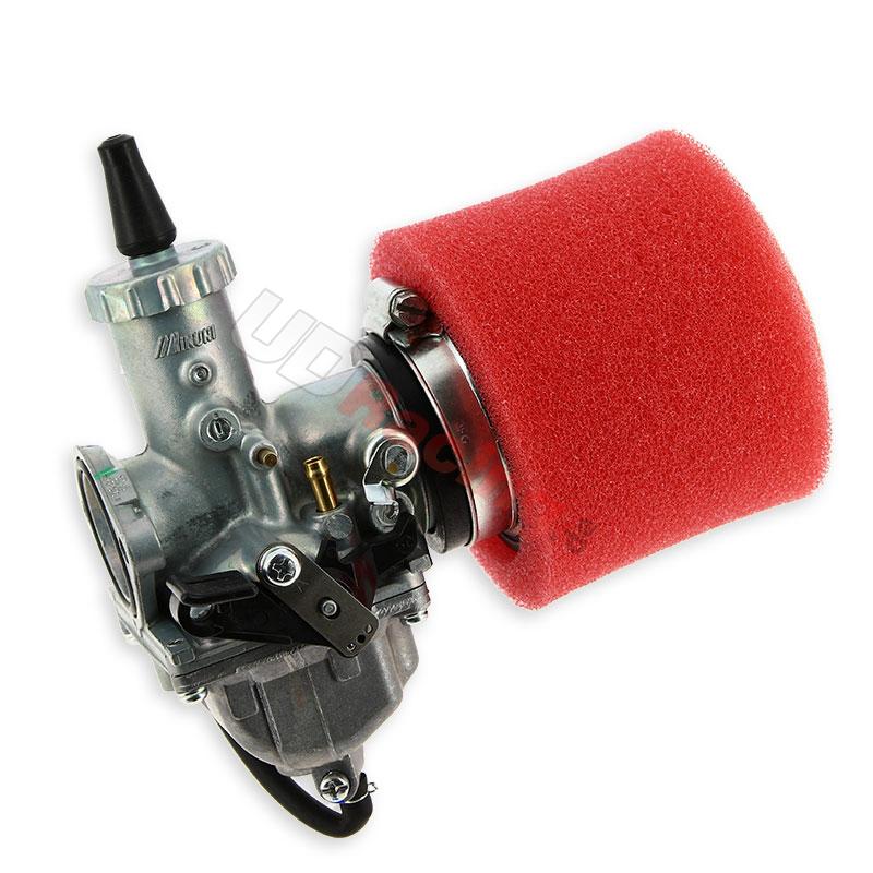 Vergaser Mikuni 30mm + roter Filter fr PBR, Teile PBR Skyteam ZB Honda