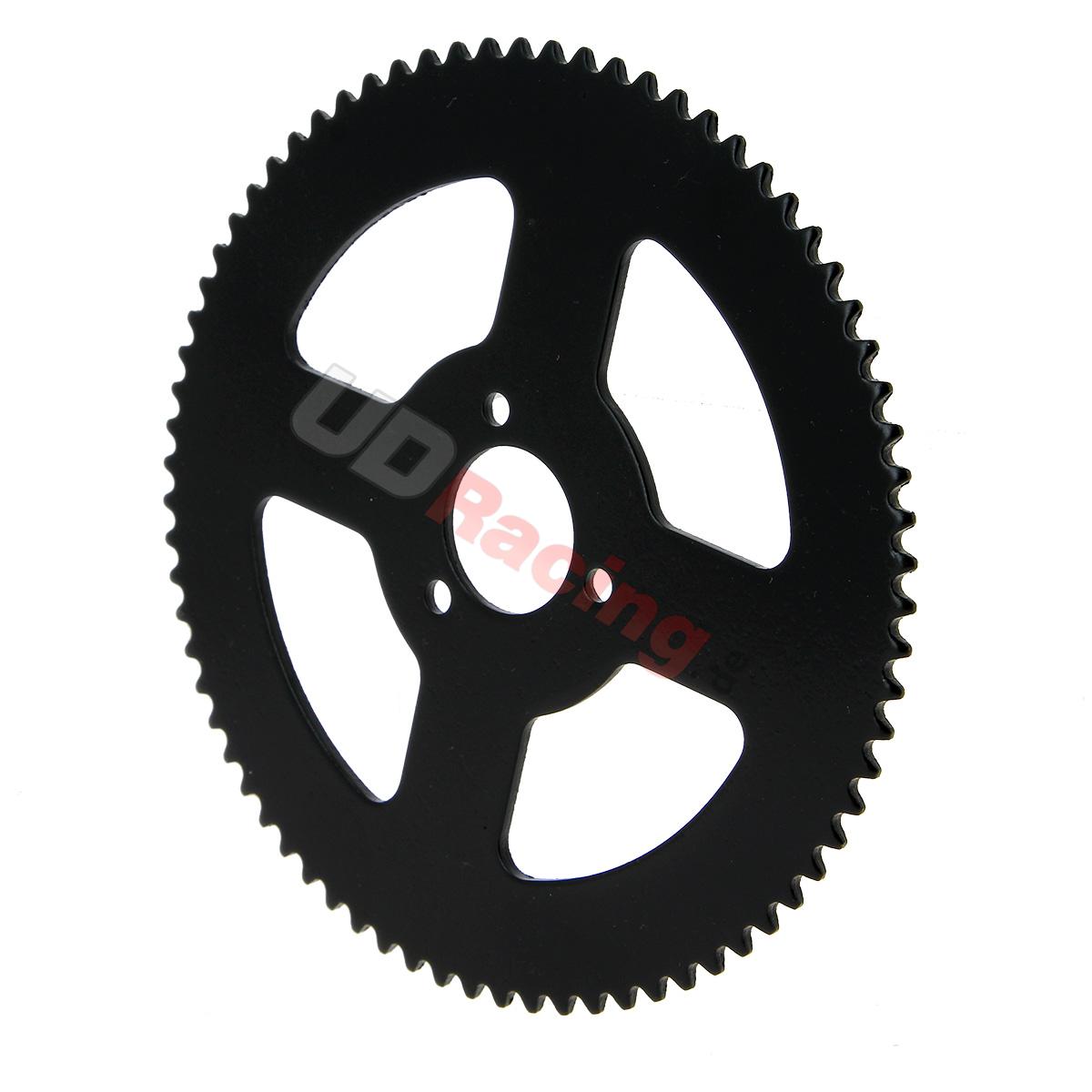 Kettenkranz verstrkt 74 Zhne kleine Teilung, Teile Pocket Bike ZPF